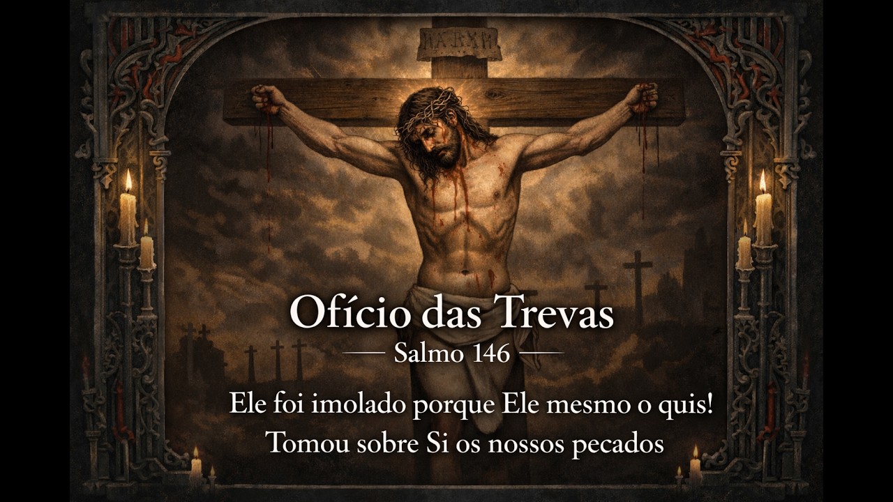 Salmo 146 - Ele foi imolado porque Ele mesmo quis. Tomou sobre Si nossos pecados | Ofício das Trevas