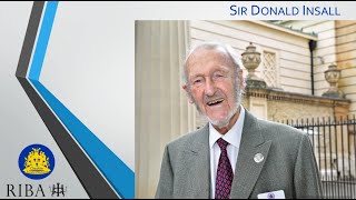 Play video: Congratulations from Sir Donald Insall at the Cheshire Society of Architects 60th Anniversary Dinner