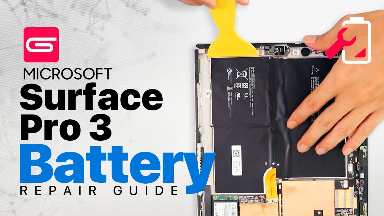 Update New Microsoft Surface Pro 3 1631 Battery Replacement
