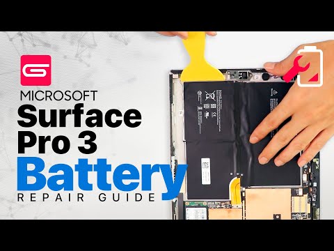 Microsoft Surface Pro 3 1631 Battery Replacement