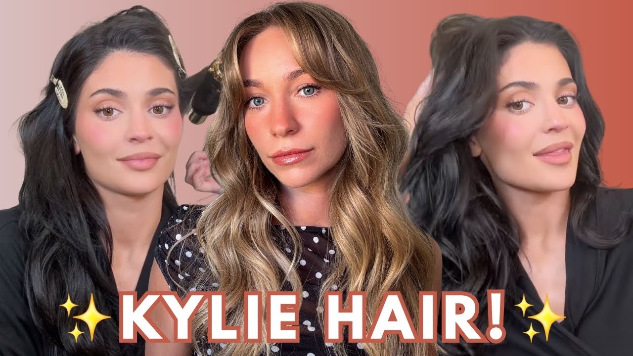 Волосы Кайли Дженнер! Урок по укладке с Dyson и ghd