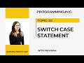 Switch break program in c|flowchart of switch|Fall through in c|csit|c programming|cse|