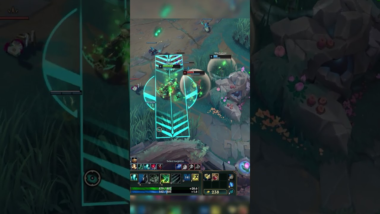 Thresh & Miss Fortune Vs Zeri & Ashe | Bullet Shot! 