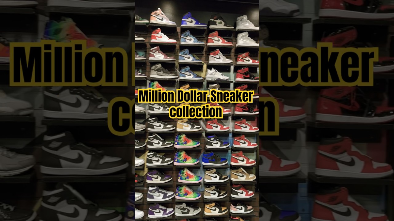 MILLION  Dollar Sneaker Collection!! Guess the location!!