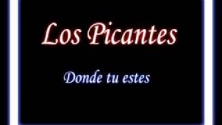 Video thumbnail of "Los Picantes   Donde tu estes"