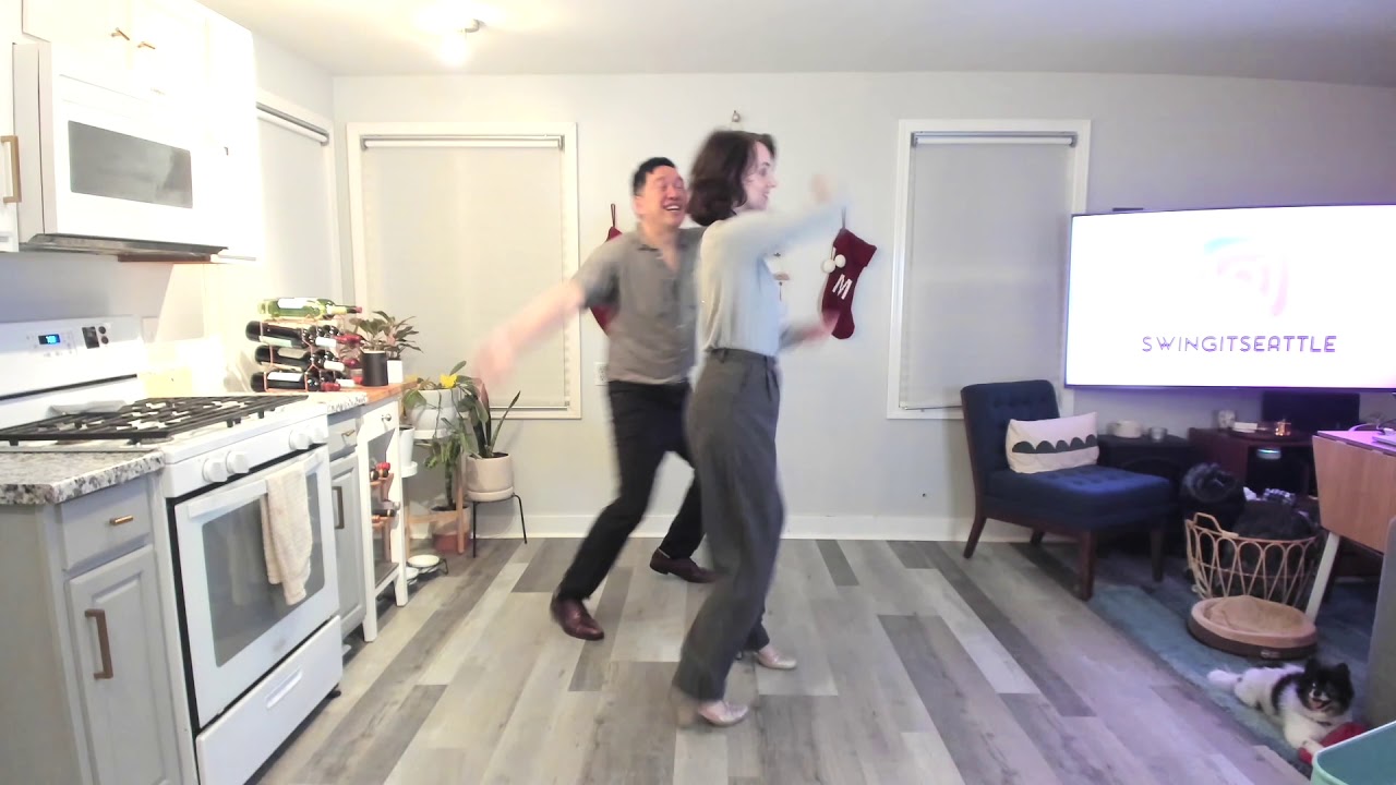 Swing It Seattle - Lindy Hop - Now You Has Jazz wk 5 - Katie & Mark Kihara