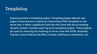 Introduction to Express