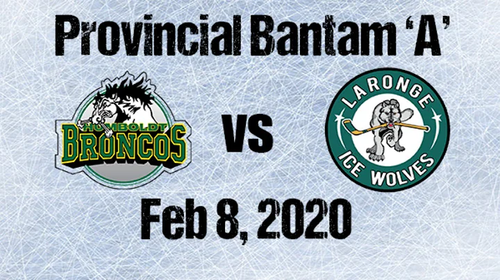 Provincial Bantam A - Broncos vs IceWolves