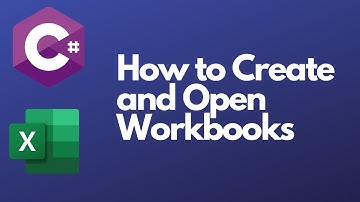 C# Excel Tutorial: How to Create and Open Workbooks