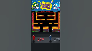 Bubble Bobble Stage 3-4 Retro games #arcade #bubblebobble #retrogames
