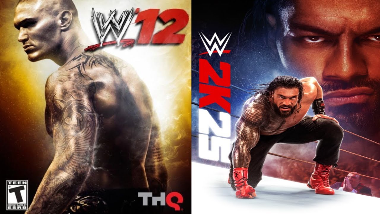 WWE 12 VS WWE 2K25 Entrance Comparison
