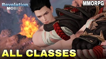 Revelation M Gameplay All  Classes Preview Boss fight New MMORPG For Android/ios