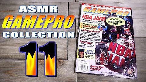 ASMR GAMEPRO Magazine Collection #11 - Whispering & Candy Sounds