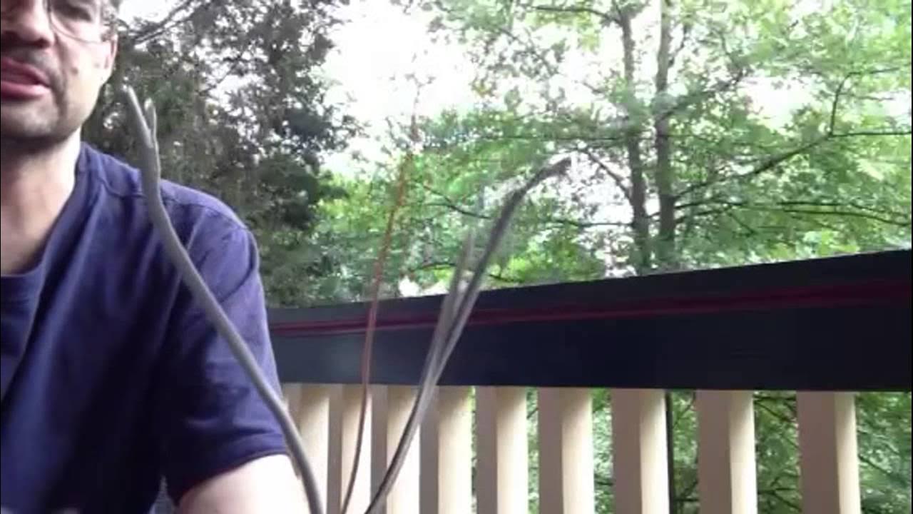 How to strip uf wire without cutting your fingers YouTube