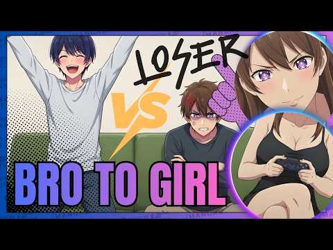 HE LOST the Race and HIS GENDER!! 🤣 Male to Female Transformation Animation | TG TF