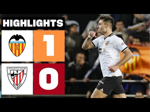 VALENCIA CF 1 - 0 ATHLETIC CLUB | RESUMEN | LALIGA EA SPORTS