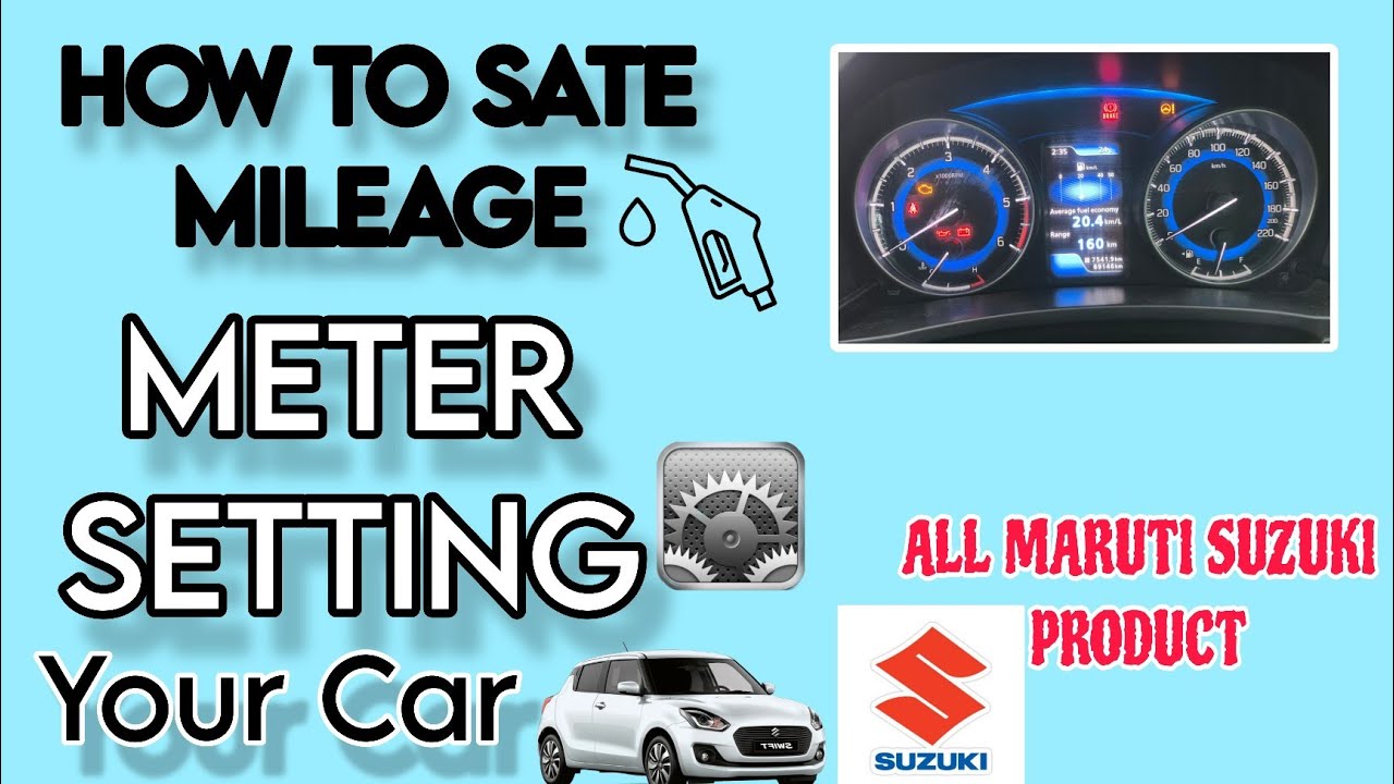 HOW TO SHOW ✅ AVERAGE IN METER MARUTI SUZUKI BALENO,GV, FRONX,ERTIGA, TOYOTA. 