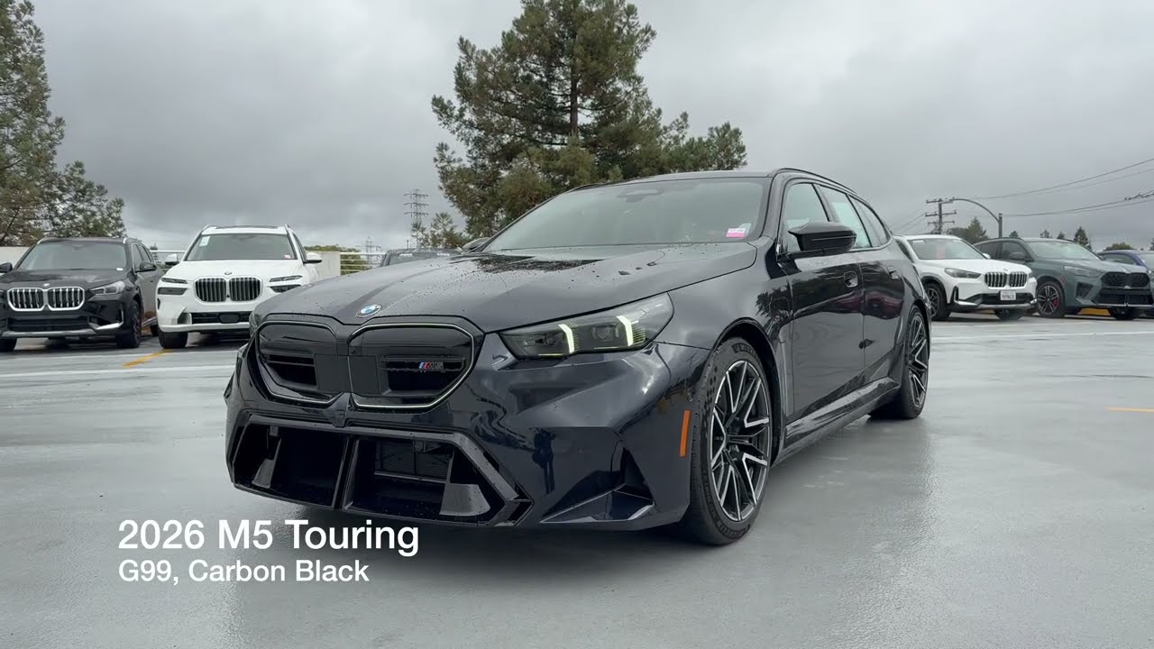 Представляем M5 Touring 2026 года в цвете Carbon Black | 4K