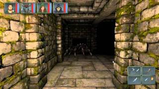 Gameplay video of Legend of Grimrock.