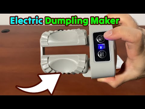 Beef Dumplings with Automatic Electric Dumpling Maker ⭐ Cooking Gizmos