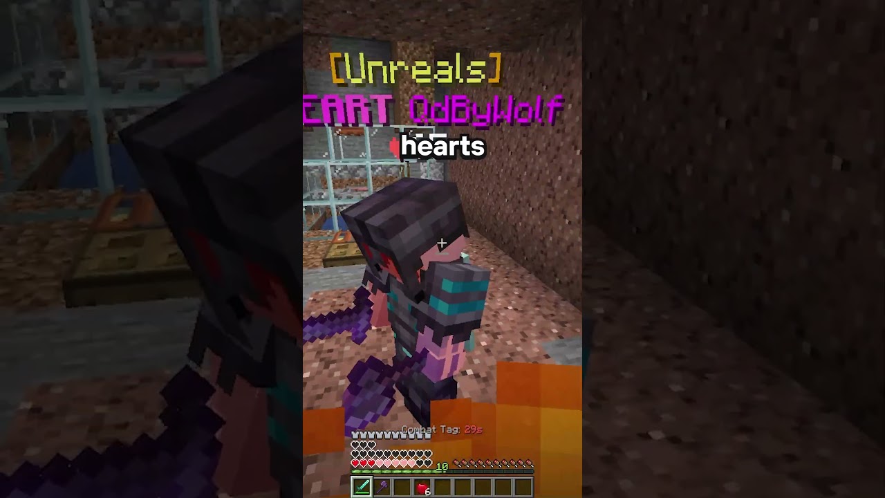 Loser quit Lifesteal Earth… 🌎💔 #minecraft #gaming #smp #netheritegg #lifesteal
