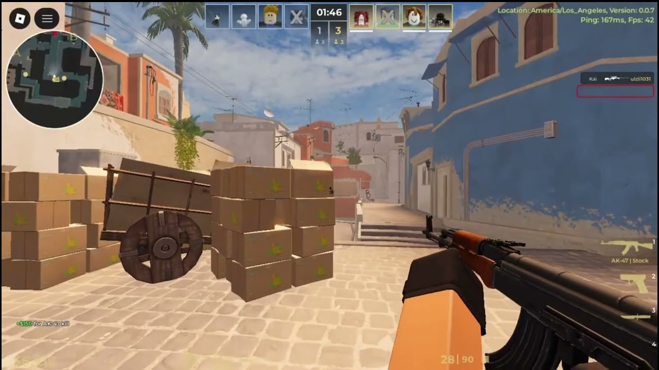 Roblox Blox Strike chill gameplay 😊