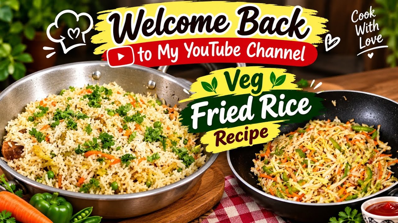 Healthy & tasty veg fried rice recipe 🫑🥬🥦।। Breakfast #healthymeals ...