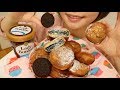 ASMR☆咀嚼音注意 フライドオレオ食べる！Deep Fried Oreos eating sound