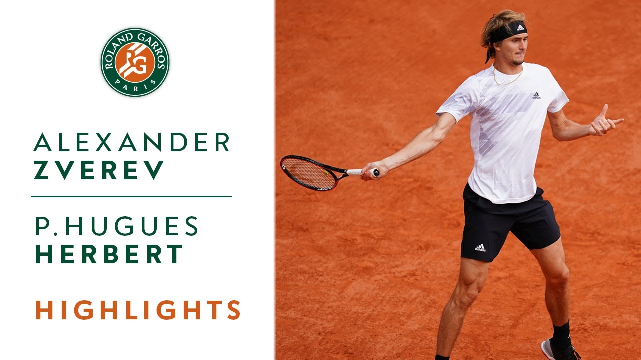 Alexander Zverev vs Pierre-Hugues Herbert - Round 2 Highlights I Roland-Garros 2020