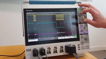 Осциллограф Tektronix MSO44 | Декодировка I2C