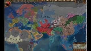 The Eurasian Free For All: A Europa Universalis 4 Custom Timelapse