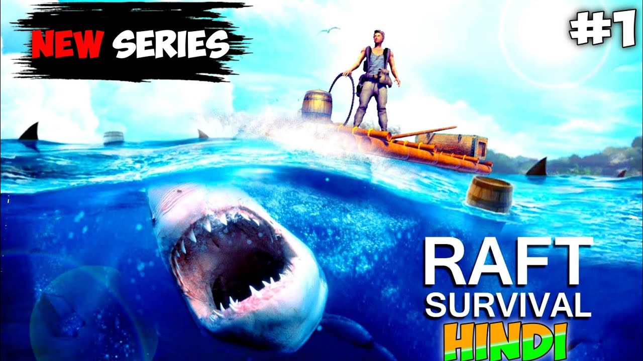 raft Survival Gameplay in Hindi | Shailesh gaming - YouTube