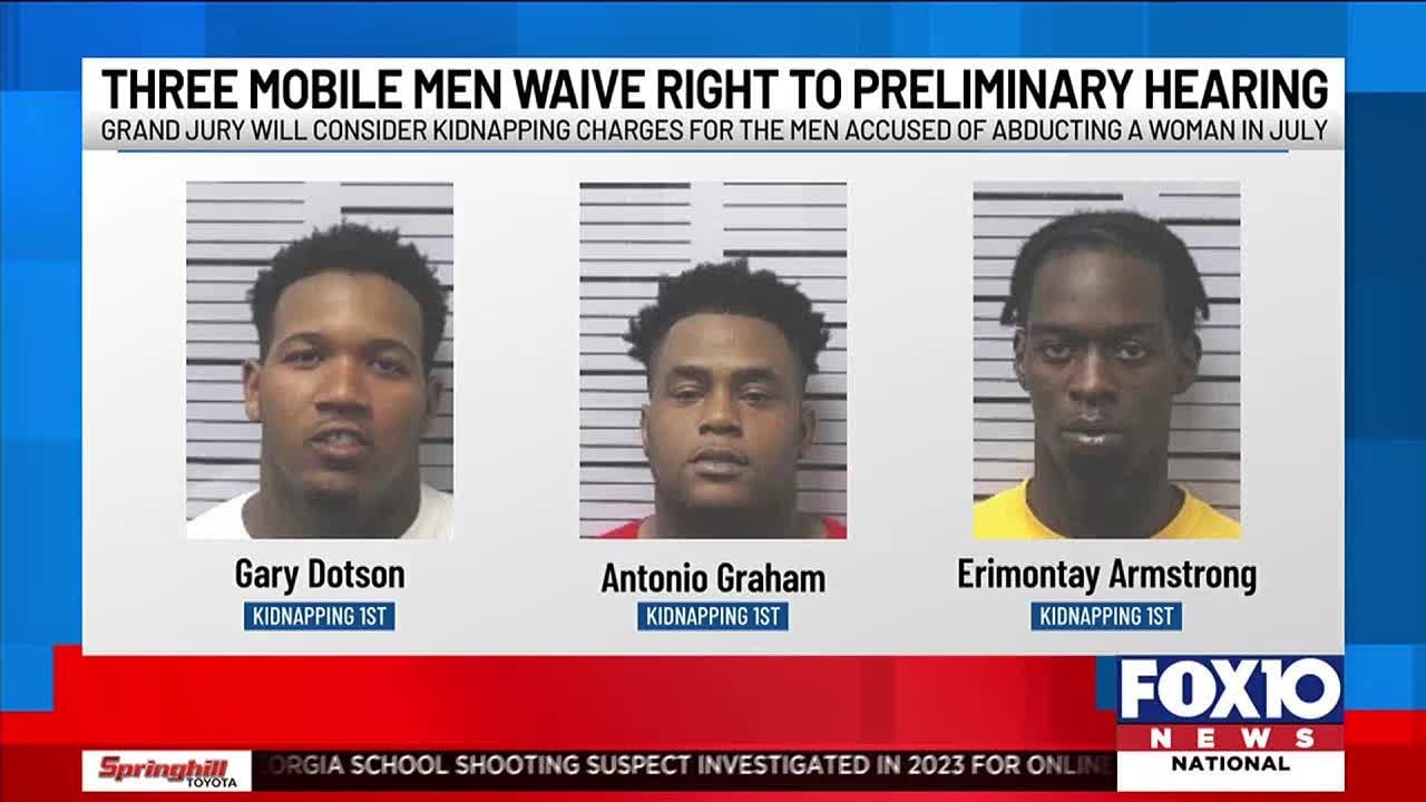 Grand jury to consider case against 3 Mobile men accused of kidnapping ...