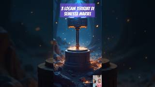 3 LOGAM TERKUAT DI SEMESTA MARVEL #shortvideo #marvel #cerita #spiderman #facts #avengers #facts