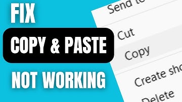 Fix Copy and Paste Not Working on Windows 10 & 11 | Quick & Easy Solutions