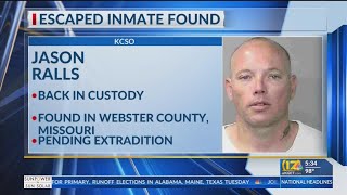 Escaped inmate found