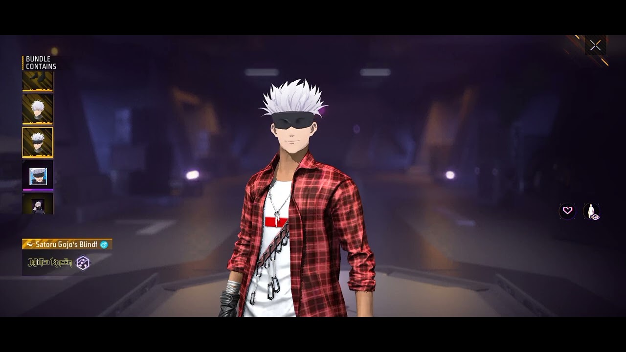 New collulaburation in free fire max the jujustu kaisen awakening 