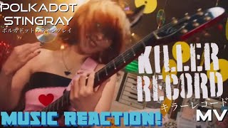 THATS A MEGA HIT!!💿Polkadat Stingray - Killer Record(キラーレコード)MV | Music Reaction🔥