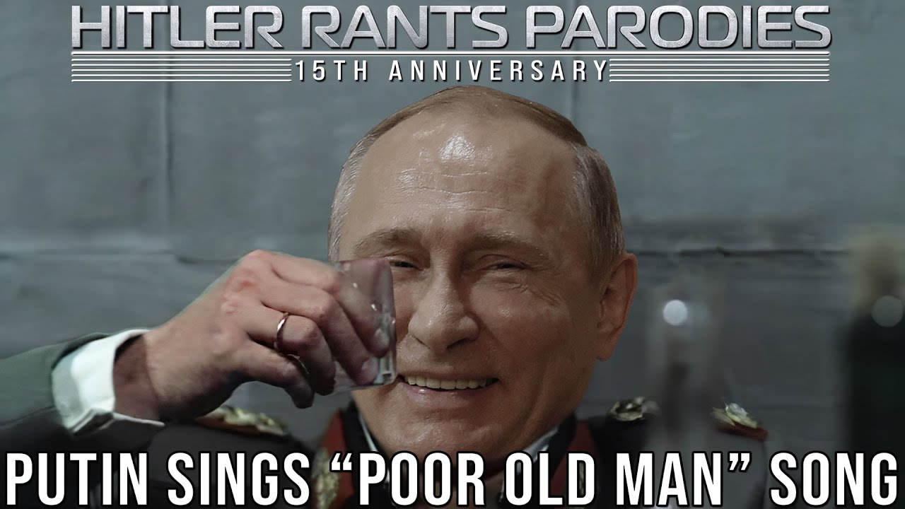 Putin sings "Poor Old Man" song