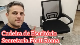 How to Assemble the Fortt Roma Secretary Office Chair