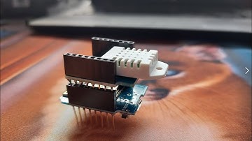 Wemos D1 Mini + DHT22  + Google Nest Mini time,temperature and humidity notifier