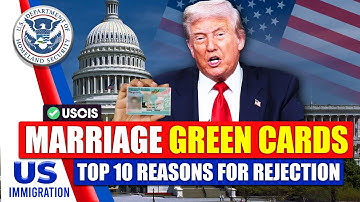 Marriage Green Card: 10 Mistakes That Can Get Your Marriage Green Card DENIED! | US Immigration News