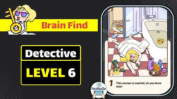 Brain Find Detective Level 6 Walkthrough