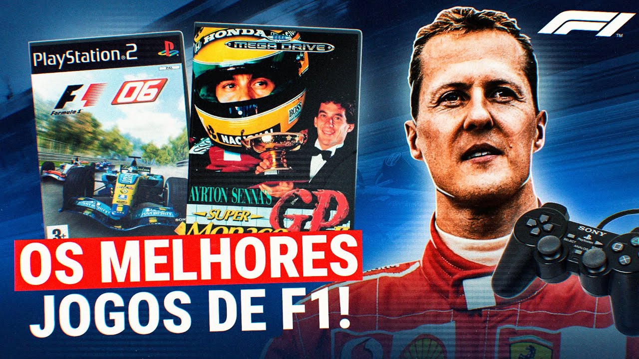 OS MELHORES JOGOS DE F1 DE TODOS OS TEMPOS!