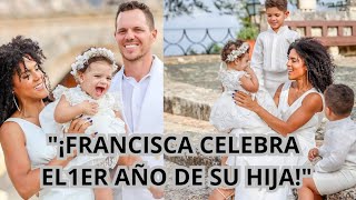 She's already one! This is what Raffaella, Francisca's daughter, looks like on her first birthday