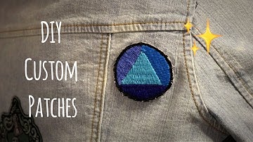 DIY Hand Made Embroidered Patches | 2017