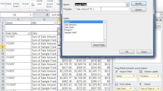 Excel 2010 Change the Formula for a Calculated Field in a PivotTable Change An Excel Pivot Table Calculated Field Formula