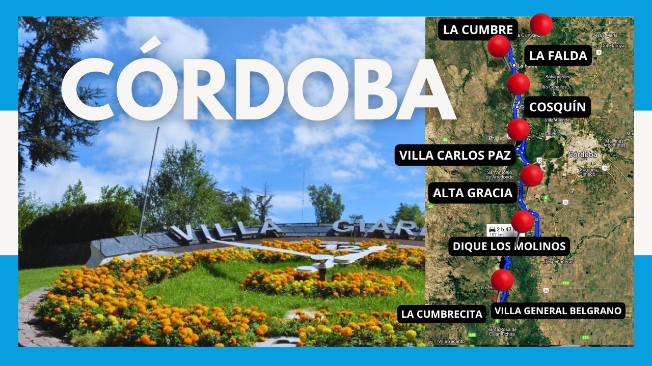 De Punilla a Calamuchita: Ruta por CÓRDOBA y el Misterioso HOTEL EDEN 🏞️🏨 Argentina