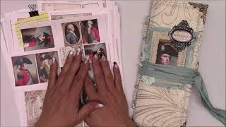 Tall, Slender Journal for the boys?? Medieval Mirage DT Project Flip Thru