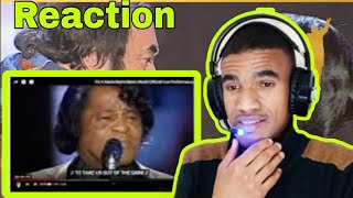 First time reacting to james brown - It's A Man's World | Reaction and Analyze